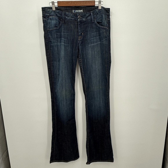 Hudson Jeans Womens Bootcut Dark Wash Denim Casual Pants Size 32 - Picture 1 of 13